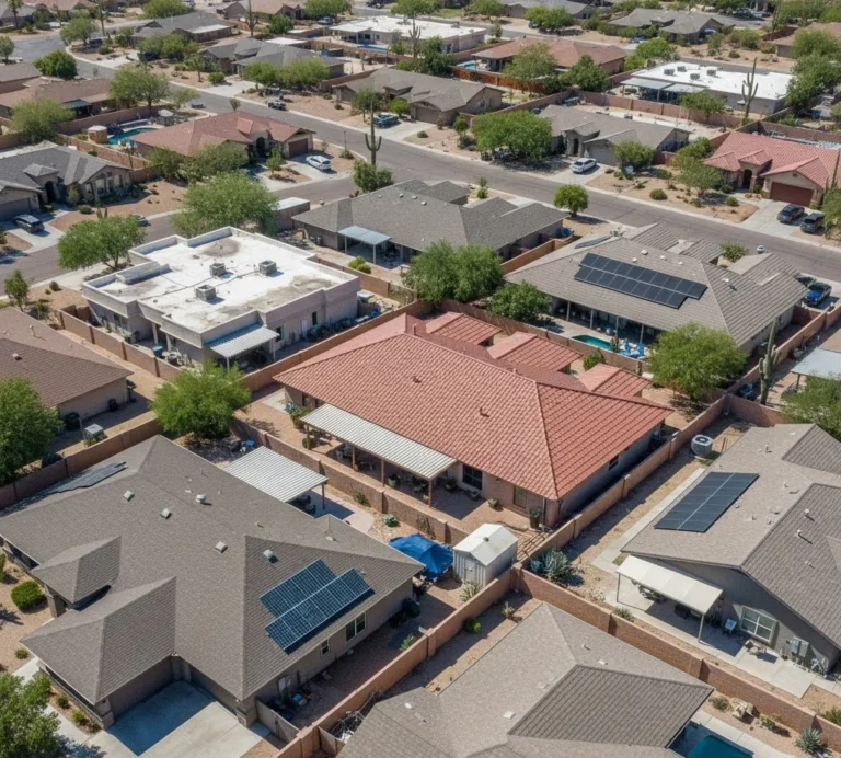 Complete residential roofing services for homes in Tucson Arizona