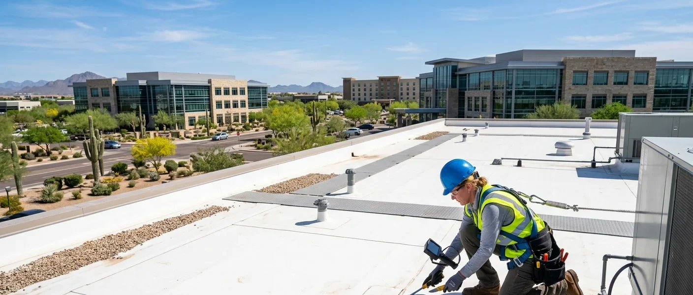 Commercial Roof Replacement Installation Project